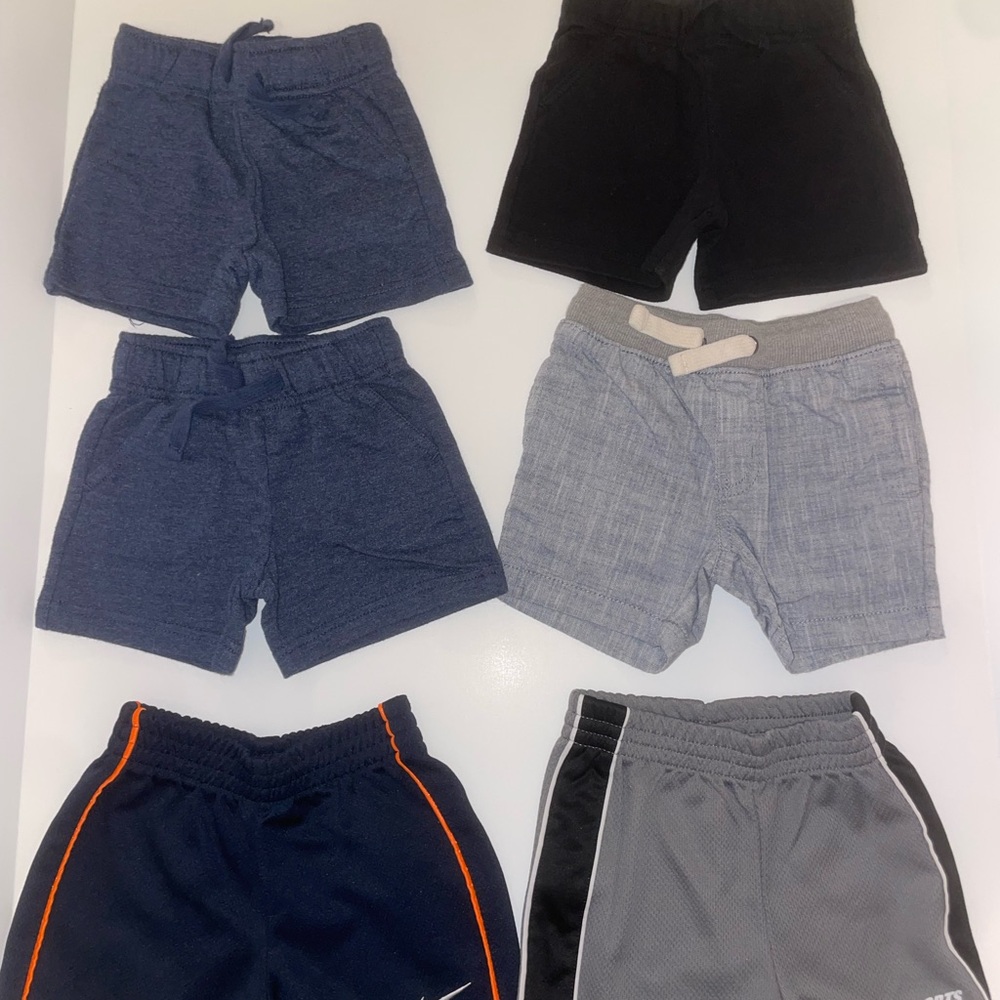 Kids' Assorted Color Shorts Set